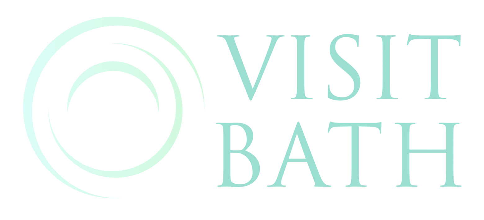 visit bath logo promoting large self catering house near bath